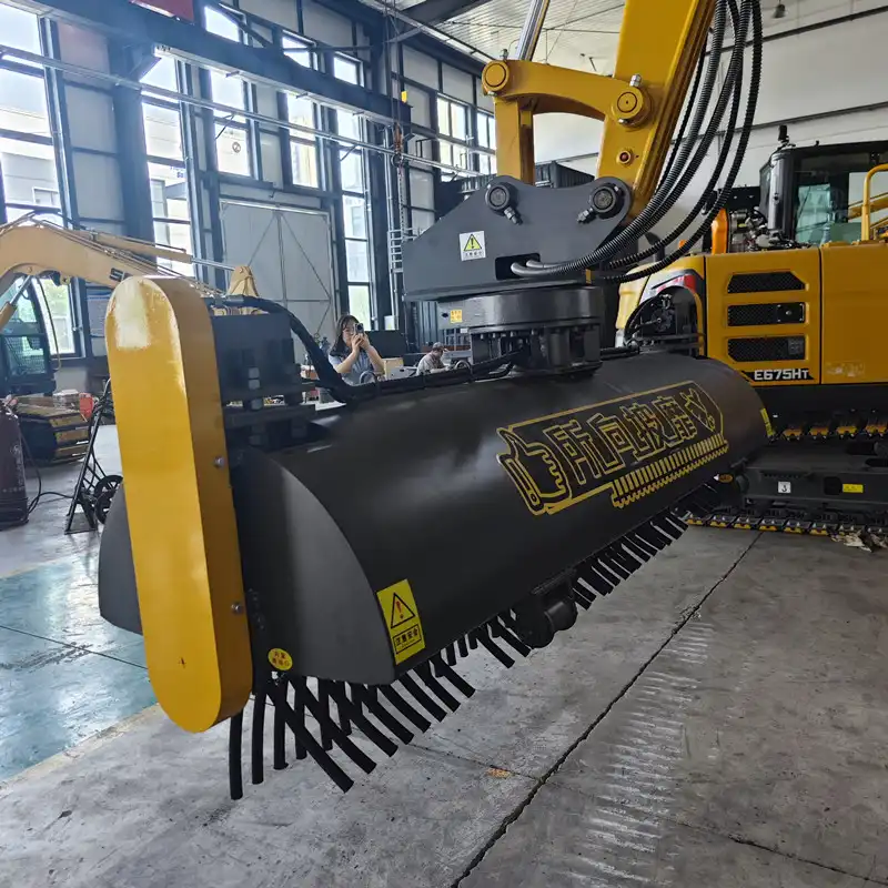 Operating speeds comparison for railway track sweepers vs ballast cleaners